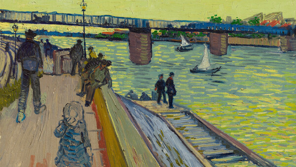 © Vincent van Gogh, Trinquetaille Bridge, 1888 - Public Domain